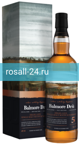 Фото 12 - Виски Balmore Dru Highland Single Malt Scotch Whisky 5 YO