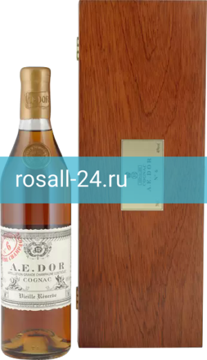 Фото 4 - Коньяк A.E. Dor №6, Wooden Box