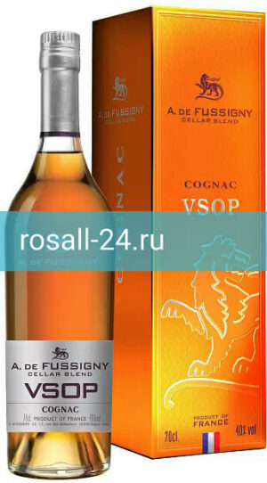 Фото 6 - Коньяк Cognac A.de Fussigny Cellar Blend VSOP