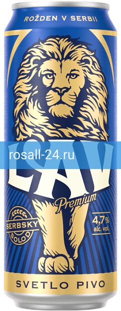 Фото 2 - Светлое пиво LAV Premium