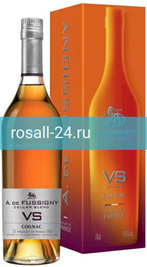 Фото 2 - Коньяк Cognac A.de Fussigny Cellar Blend VS