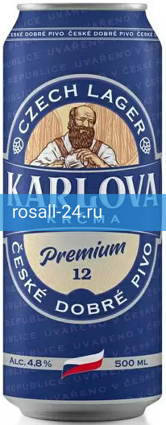 Фото 7 - Светлое пиво Karlova Krcma Premium